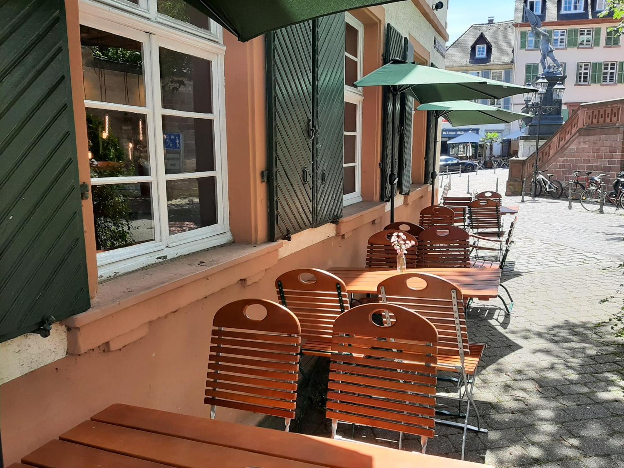 Historischer Adelshof Am Marktplatz, Atelier 70 M² Weinheim Exteriér fotografie