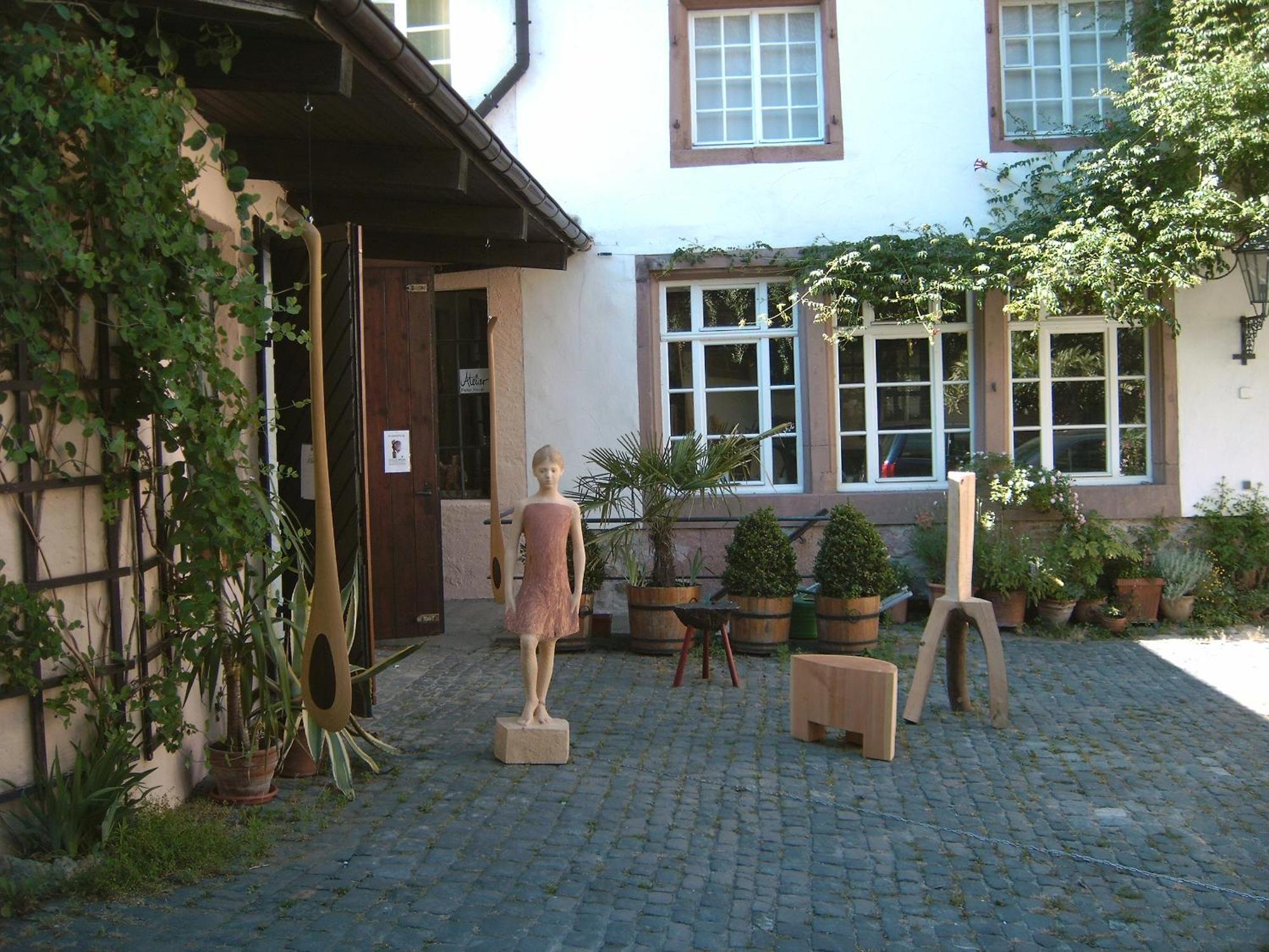 Historischer Adelshof Am Marktplatz, Atelier 70 M² Weinheim Exteriér fotografie
