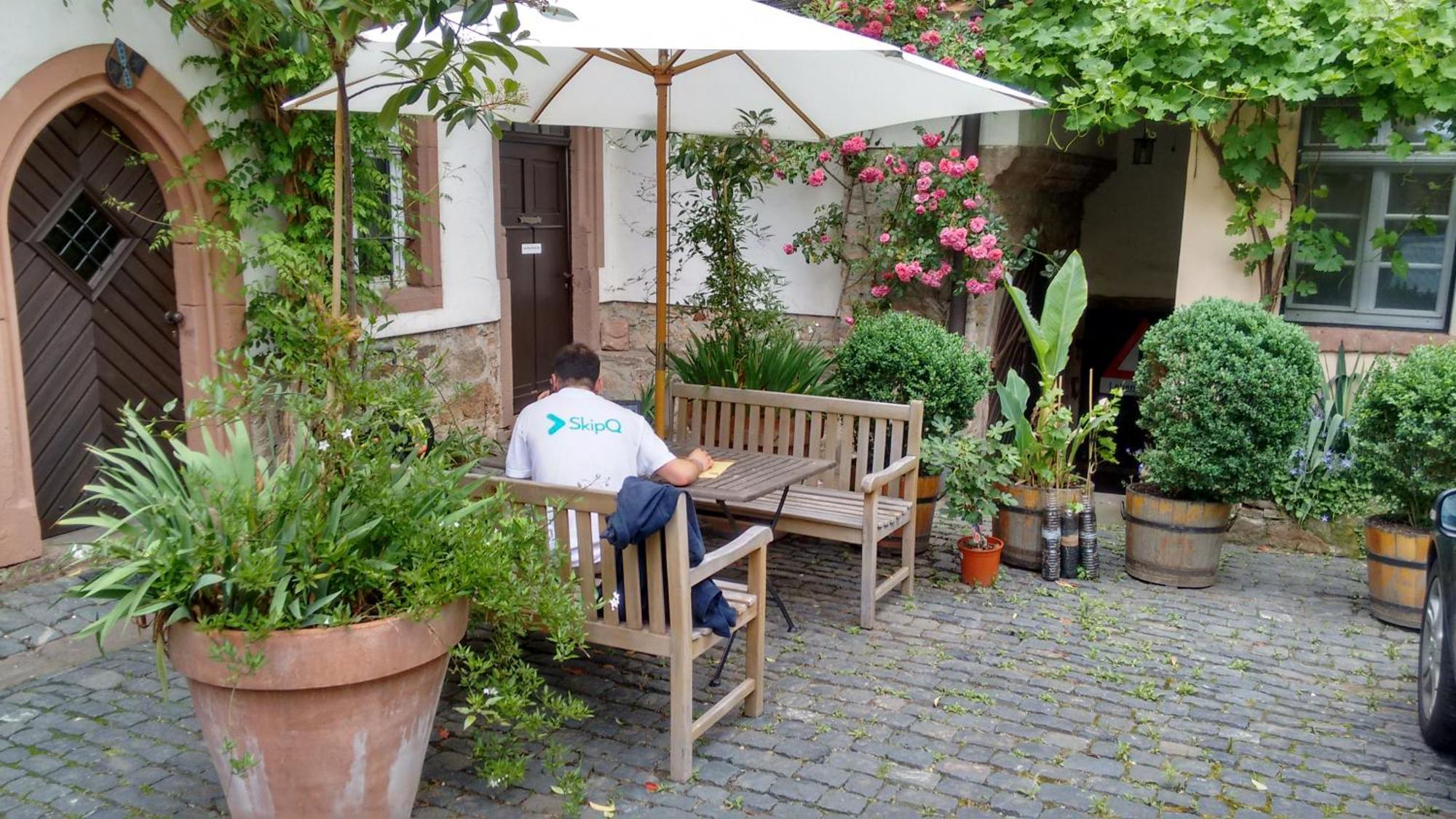 Historischer Adelshof Am Marktplatz, Atelier 70 M² Weinheim Exteriér fotografie